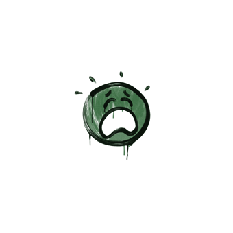 Sealed Graffiti | QQ (Jungle Green) CS2 skin