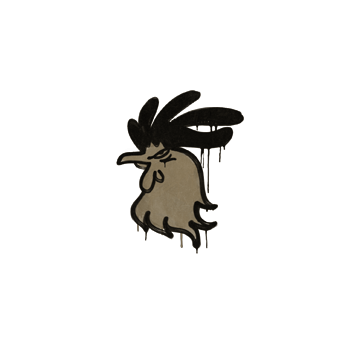 Sealed Graffiti | Cocky (Dust Brown) CS2 skin