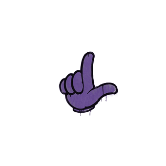Sealed Graffiti | Loser (Monster Purple) CS2 skin