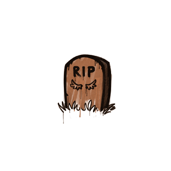 Sealed Graffiti | Tombstone (Tiger Orange) CS2 skin