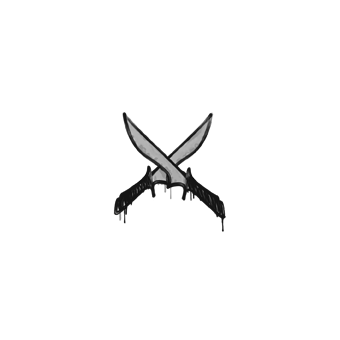 Sealed Graffiti | X-Knives (Shark White) CS2 skin