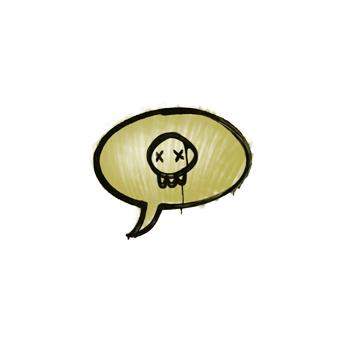 Sealed Graffiti | Death Sentence (Tracer Yellow) CS2 skin