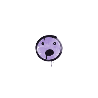Sealed Graffiti | Speechless (Violent Violet) CS2 skin