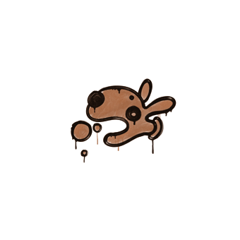 Sealed Graffiti | Popdog (Tiger Orange) CS2 skin
