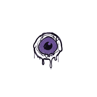 Sealed Graffiti | Eye Spy (Monster Purple) CS2 skin