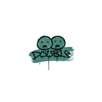 Sealed Graffiti | Double (Frog Green) CS2 skin