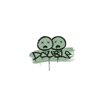 Sealed Graffiti | Double (Cash Green) CS2 skin