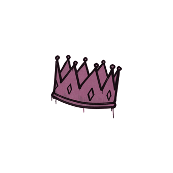 Sealed Graffiti | King Me (Princess Pink) CS2 skin