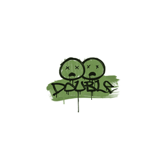 Sealed Graffiti | Double (Battle Green) CS2 skin