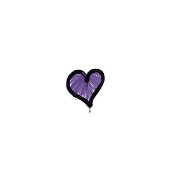 Sealed Graffiti | Heart (Monster Purple) CS2 skin
