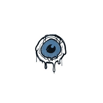 Sealed Graffiti | Eye Spy (Monarch Blue) CS2 skin