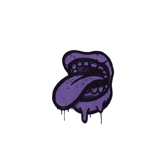 Sealed Graffiti | Eat It (Monster Purple) CS2 skin