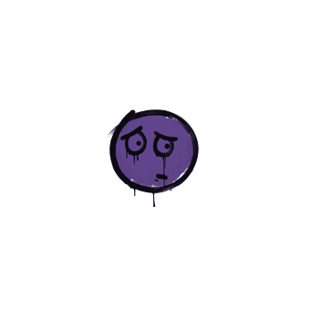 Sealed Graffiti | Worry (Monster Purple) CS2 skin