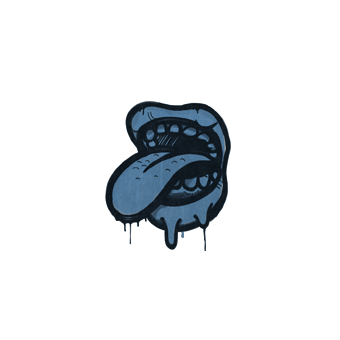 Sealed Graffiti | Eat It (Monarch Blue) CS2 skin