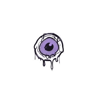 Sealed Graffiti | Eye Spy (Violent Violet) CS2 skin