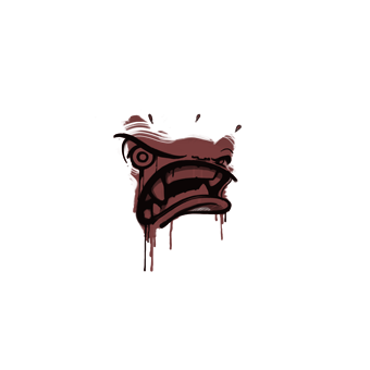 Sealed Graffiti | Rage Mode (Brick Red) CS2 skin