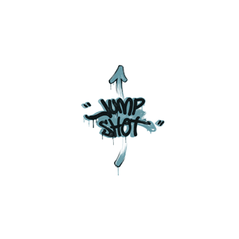 Sealed Graffiti | Jump Shot (Wire Blue) CS2 skin