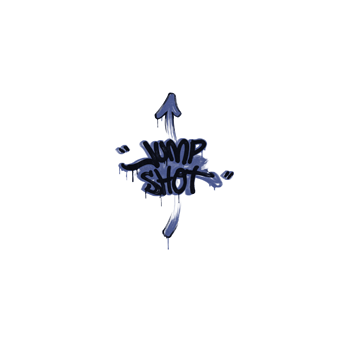 Sealed Graffiti | Jump Shot (SWAT Blue) CS2 skin