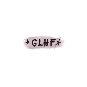Sealed Graffiti | GLHF (War Pig Pink) CS2 skin