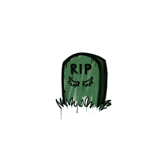 Sealed Graffiti | Tombstone (Jungle Green) CS2 skin