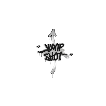 Sealed Graffiti | Jump Shot (Shark White) CS2 skin