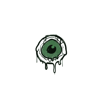 Sealed Graffiti | Eye Spy (Jungle Green) CS2 skin