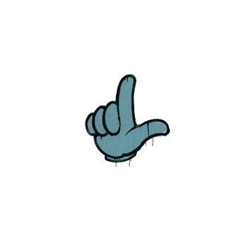 Sealed Graffiti | Loser (Wire Blue) CS2 skin