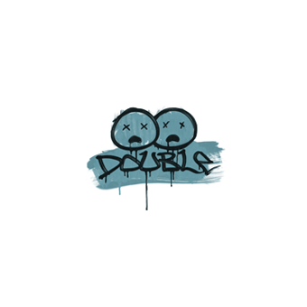 Sealed Graffiti | Double (Wire Blue) CS2 skin