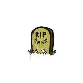 Sealed Graffiti | Tombstone (Tracer Yellow) CS2 skin