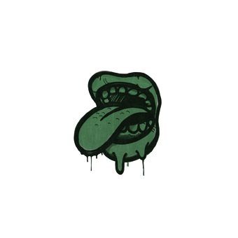Sealed Graffiti | Eat It (Jungle Green) CS2 skin
