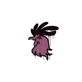 Sealed Graffiti | Cocky (Princess Pink) CS2 skin