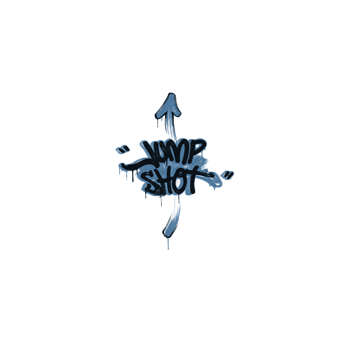 Sealed Graffiti | Jump Shot (Monarch Blue) CS2 skin