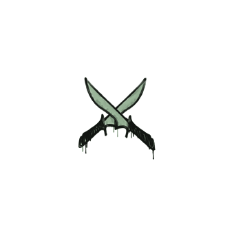 Sealed Graffiti | X-Knives (Cash Green) CS2 skin