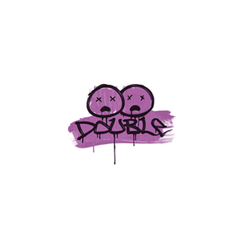 Sealed Graffiti | Double (Bazooka Pink) CS2 skin