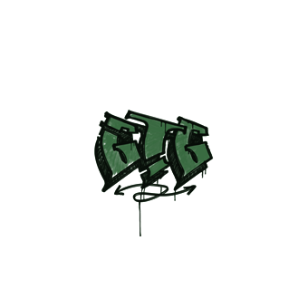Sealed Graffiti | GTG (Jungle Green) CS2 skin