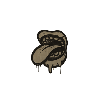 Sealed Graffiti | Eat It (Dust Brown) CS2 skin