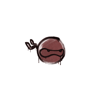 Sealed Graffiti | Ninja (Brick Red) CS2 skin