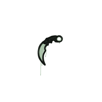 Sealed Graffiti | Karambit (Cash Green) CS2 skin