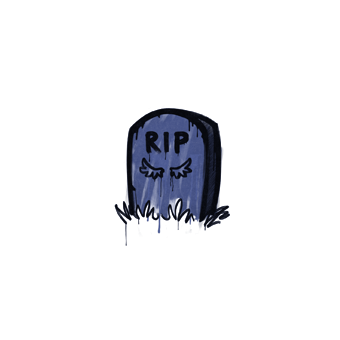 Sealed Graffiti | Tombstone (SWAT Blue) CS2 skin