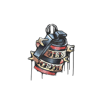 Sealed Graffiti | Old School CS2 skin