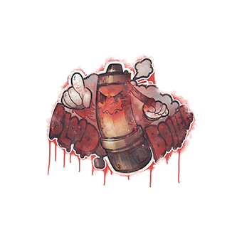 Sealed Graffiti | Blood Boiler CS2 skin