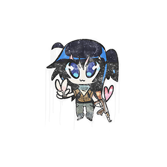Sealed Graffiti | Kawaii Killer Terrorist CS2 skin