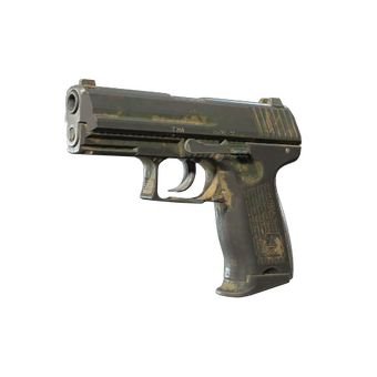 P2000 | Grassland Leaves (Battle-Scarred) CS2 skin