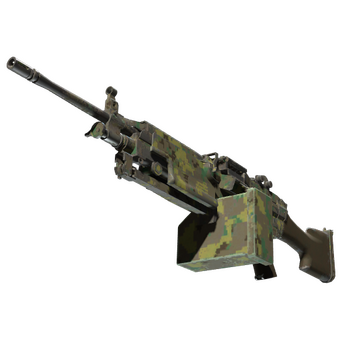 M249 | Jungle DDPAT (Field-Tested) CS2 skin