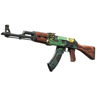 AK-47 | Fire Serpent (Minimal Wear) CS2 skin