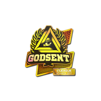 Sticker | GODSENT (Holo) | Atlanta 2017 CS2 skin
