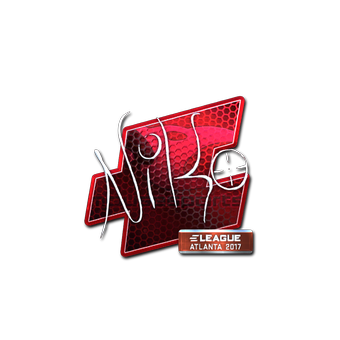 Sticker | NiKo (Foil) | Atlanta 2017 CS2 skin