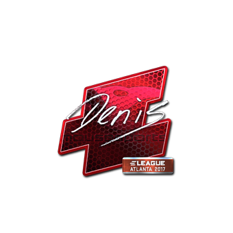 Sticker | denis (Foil) | Atlanta 2017 CS2 skin