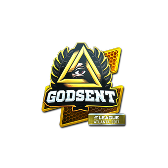 Sticker | GODSENT (Foil) | Atlanta 2017 CS2 skin