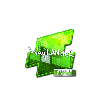 Sticker | wayLander (Foil) | Atlanta 2017 CS2 skin